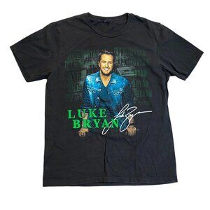 Luke Bryan Mens Concert Tour T-Shirt Large 2015 Kick Up Dust